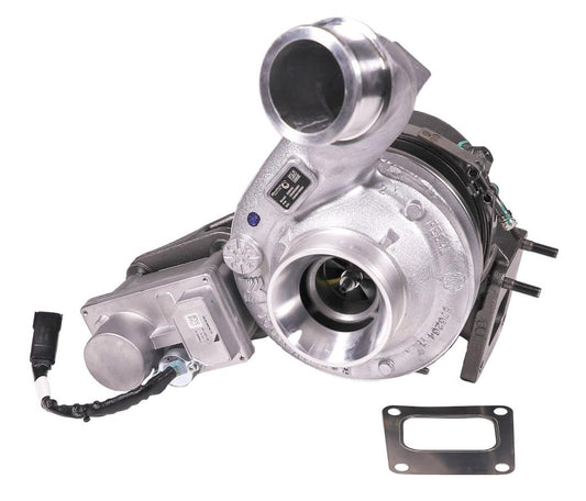 BORGWARNER 12639880001 NAVISTAR MAXXFORCE DT 7.6L I-6 24V 70MM COMP ALUMINUM MID MOUNT NEW TURBOCHARGER