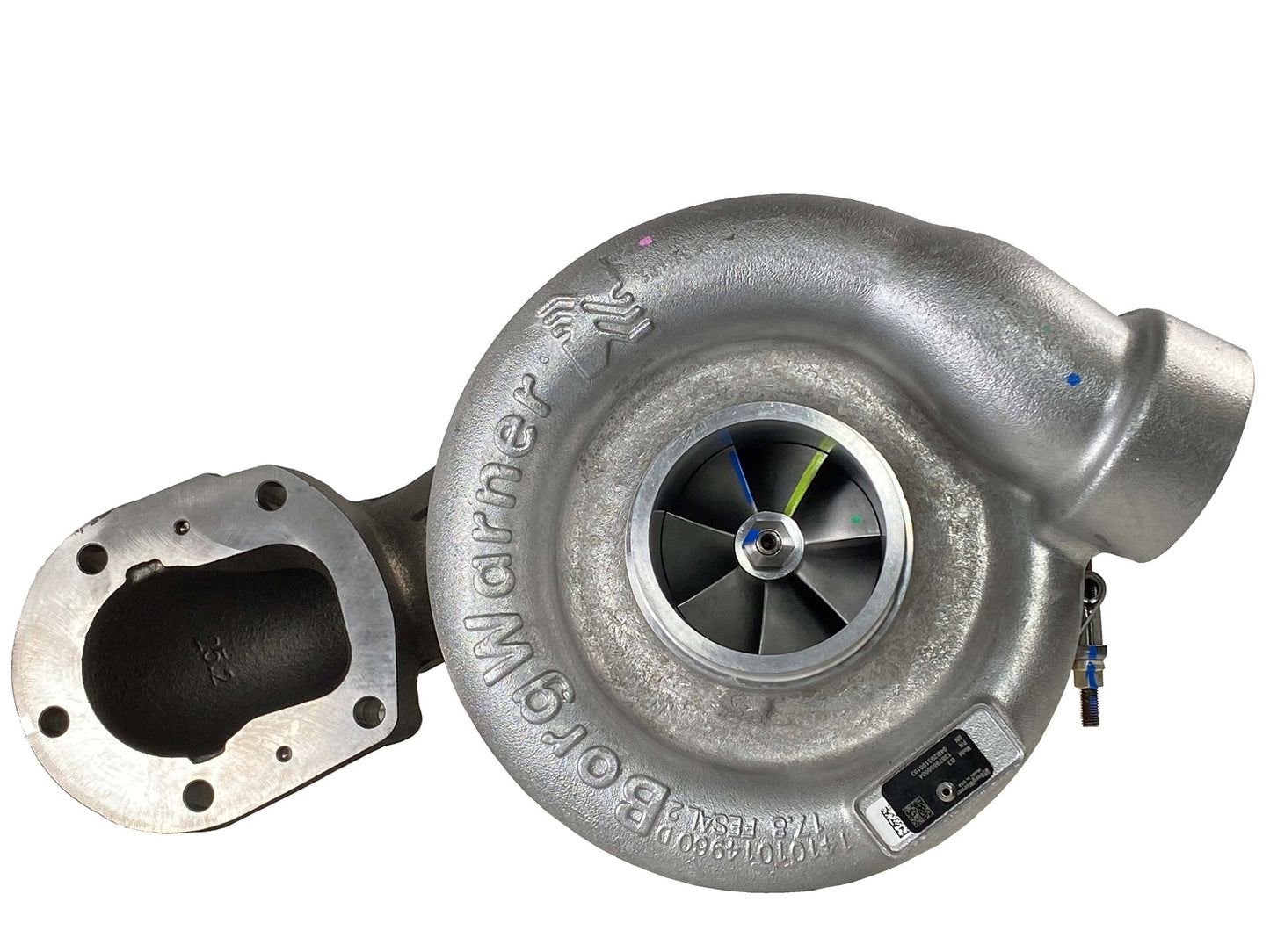 New BorgWarner B3RS Low-Pressure Turbocharger for 2009-2014 Navistar/International MaxxForce 11, MaxxForce 13, & MaxxForce 15 Applications